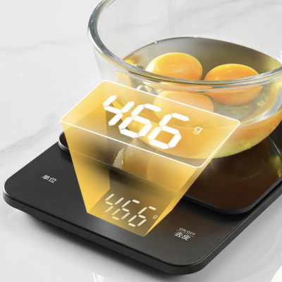 Электронные кухонные весы Crystal Kitchen JC-2025 (Кухонные весы Чёрный)