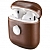 Чехол кожаный для наушников Apple AirPods iCarer (спиннер)