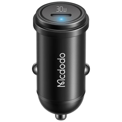 Автомобильное ЗУ Mcdodo CC-749, 30 ватт, 1 выход: USB-C (Автомобильное ЗУ Mcdodo Черный)