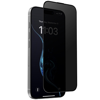Защитное стекло Benks GlassWarrior для iPhone 16 Pro, 17 Приватное (Пак)