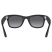 Умные очки Ray-Ban Wayfarer, черная матовая оправа, Поляризационные: Градиент Графитовые, M (Очки Ray-Ban Черный)