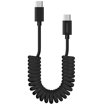 Кабель USB-C to USB-C Deppa витой 1.5 м