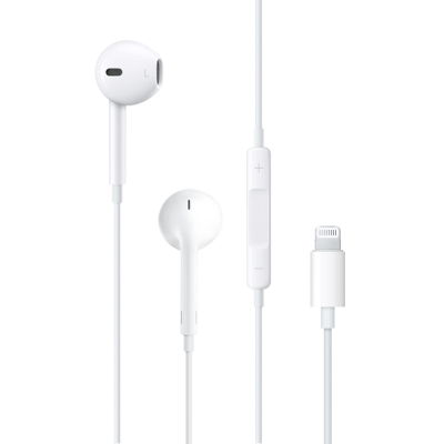 Наушники Apple EarPods с разъёмом Lightning (Наушники Белый)