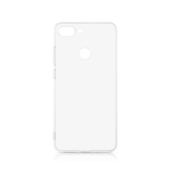 Чехол для Xiaomi Mi 8 Lite Накладка Силикон Прозрачный DF