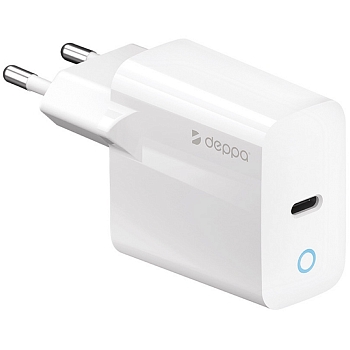 Сетевое ЗУ Deppa USB Type-C Wall Charger Power Delivery 25W