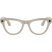 Умные очки Ray-Ban Skyler, светло‑серая оправа, Фотохром: Прозрачные - Сапфировые (Умные очки Ray-Ban Skyler, Глянцевая светло-серая оправа, Фотохромные линзы: Clear to Chalky Gray, M)
