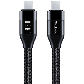 Кабель Mcdodo USB-C to USB-C 3.1 Gen 2 100W 2 м (Плетеный)