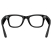 Умные очки Ray-Ban Wayfarer, черная глянцевая оправа, Прозрачные линзы, L (Очки Ray-Ban Черный)