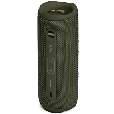 Аудиоколонка JBL Flip 6 Зеленый (Аудиоколонка JBL Flip 6 Зеленый)