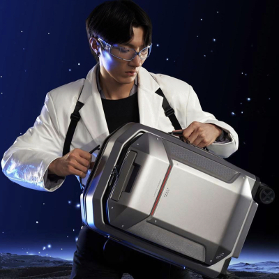 Чемодан с рюкзаком UREVO EVA Magnetic Suitcase 21" Серый (Чемодан Xiaomi Серый)