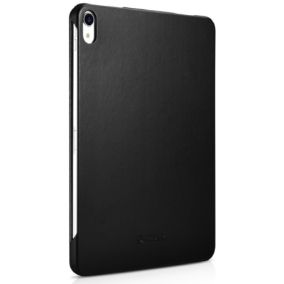 Чехол iPad Pro 12.9 (2018) Книжка Боковая Кожзам iCarer (iPad Pro 12.9 (2018) Книжка Боковая Кожзам iCarer Черный)