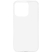 Чехол iPhone 14 Pro Max Накладка Силикон Прозрачный DF (iPhone 14 Pro Max Накладка Прозрачный Белый)