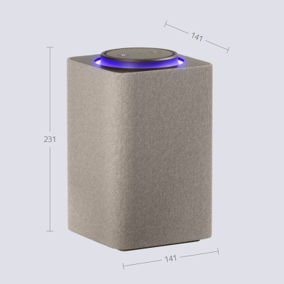 Умная колонка Яндекс станция Макс с Zigbee Бежевый (Яндекс станция Макс Бежевый)