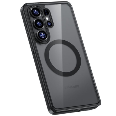 Чехол Benks MagClap Lucent Pro для Samsung S26 Ultra (MagSafe) (Накладка Benks Чёрный)