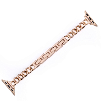 Браслет стальной Cuban Link Metal для Apple Watch 38, 45, 49mm