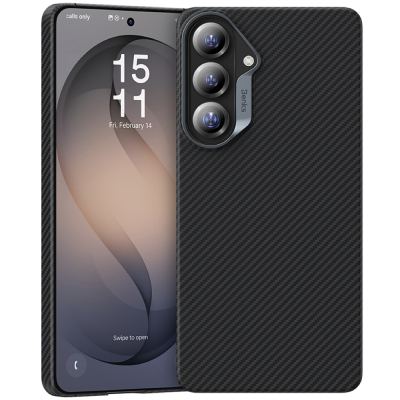 Кевларовый чехол Benks ArmorAir для Samsung S26 (MagSafe) (Накладка Черный карбон)