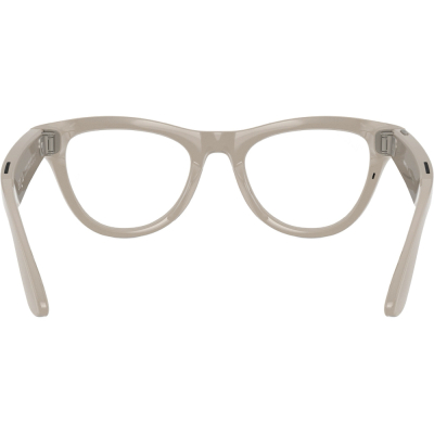Умные очки Ray-Ban Skyler, светло‑серая оправа, Фотохром: Прозрачные - Сапфировые (Умные очки Ray-Ban Skyler, Глянцевая светло-серая оправа, Фотохромные линзы: Clear to Chalky Gray, M)
