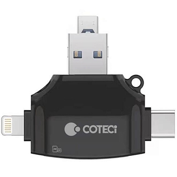 Картридер Coteetci, CS5132, 4 в 1