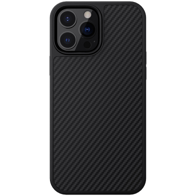 Чехол iPhone 13 Pro Накладка Пластик Nillkin Synthetic Fiber Case (iPhone 13 Pro Накладка Пластик Nillkin Черный)