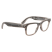 Умные очки Ray-Ban Wayfarer, каменная оправа, Фотохром: Прозрачные - Арбузно‑Красные, M (Очки Ray-Ban Серый)