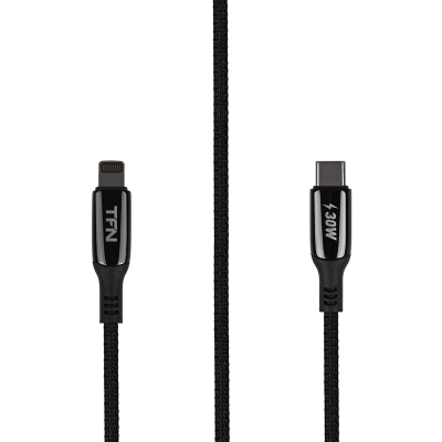 Кабель USB-C to Lightning TFN 1.2 м (Плетеный)