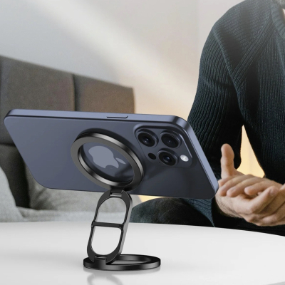 Складной двусторонний держатель MagSafe (Складной держатель Темно-серый)