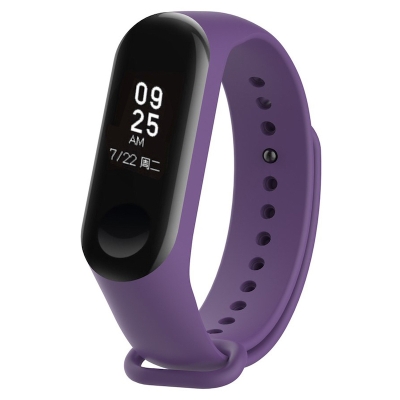 Браслет для фитнес трекера Xiaomi Mi Band 3, Mi Band 4 Силикон (копия)