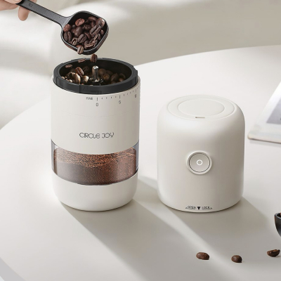 Кофемолка Circle Joy Lomo, Бежевая (Кофемолка Circle Joy, Бежевая)