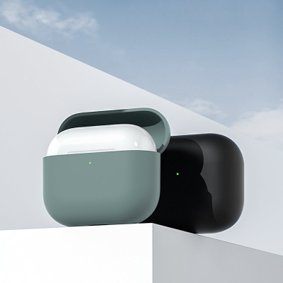 Чехол Benks Soft-Touch для наушников AirPods 3 (Чехол пластик Soft-Touch Benks Зеленый)