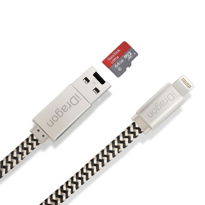 Картридер iDragon, USB + Lightning (Картридер iDragon, USB + Lightning)