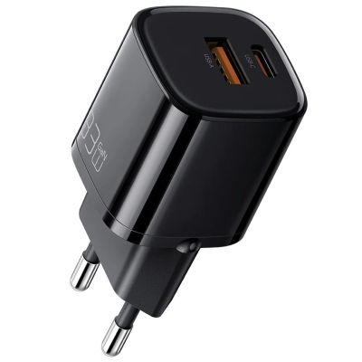 Сетевое ЗУ Mcdodo CH-015, 33 ватта, 2 выхода: USB-A, USB-C (Сетевое ЗУ Mcdodo Черный)