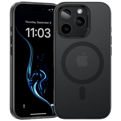 Чехол Benks Lucid Armor (CB) для iPhone 16 Pro (MagSafe) (Накладка Черный)