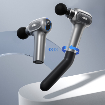 Массажный пистолет Runcobo CM40F Серый (Массажный пистолет Серый)