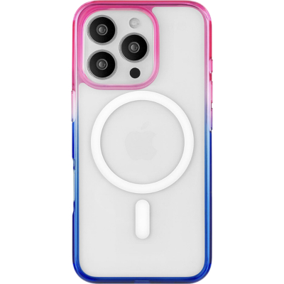 Чехол uBear Fusion Mag Case для iPhone 16 Pro (с MagSafe) (iPhone 16 Pro Накладка Сине-розовый)