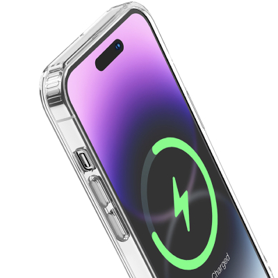 Чехол накладка Hoco для iPhone 14 Pro (с поддержкой MagSafe) (iPhone 14 Pro Накладка Прозрачный)
