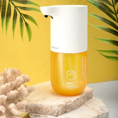 Автоматический дозатор мыла Simpleway, Желтый (Сенсорная мыльница Xiaomi Simpleway Желтый)