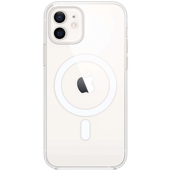 Чехол Clear Case для iPhone 12, iPhone 12 Pro Пластик (с MagSafe)