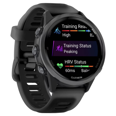 Garmin Forerunner 570, 42мм, Черные, Черный ремешок (Garmin Forerunner 570 Черные)