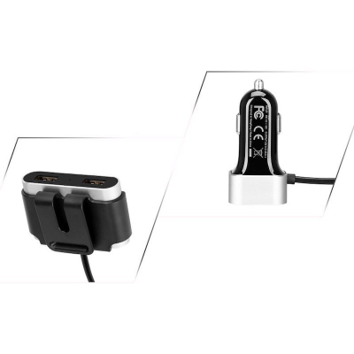 Автомобильное ЗУ Универсальный 4 USB Выход Momax UC6 9.6A (Автомобильное ЗУ Momax Silver)