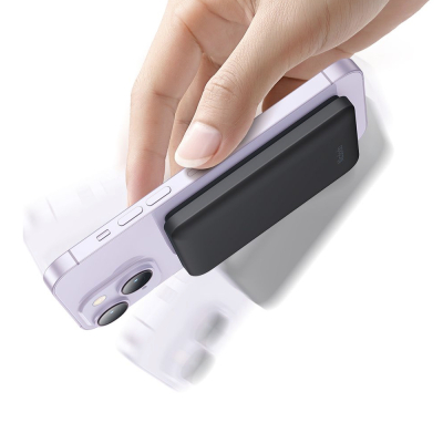 Беспроводной магнитный Power Bank Mcdodo MC-395, 5.000 мАч, 15 ватт, MagSafe (Внешний аккумулятор Mcdodo Черный)