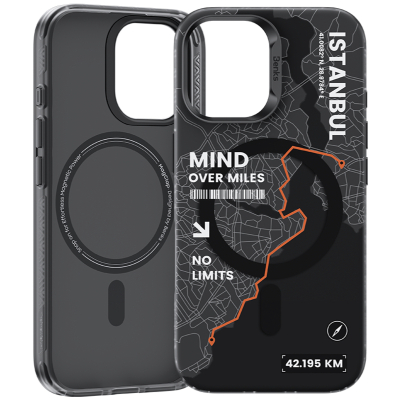 Чехол Benks MagClap City Istanbul для iPhone 16 (MagSafe) (Накладка Benks Черный)