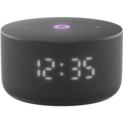 Умная колонка Яндекс станция Мини 3 (с часами) Черный