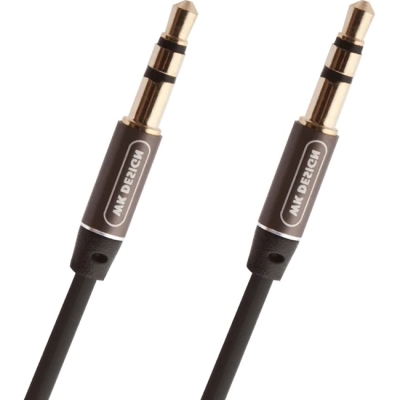 Аудио кабель WK WDC-019 AUX 3,5мм - 3,5мм (1м) (Аудио кабель WK Черный)