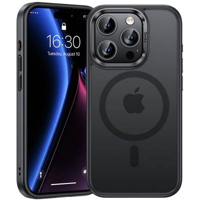 Чехол Benks Mist для iPhone 15 Pro Max (MagSafe) (iPhone 15 Pro Max Накладка Черный)