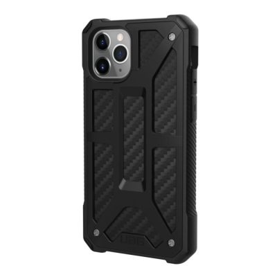 Чехол iPhone 11 Pro Max Накладка Противоударный UAG Monarch (iPhone 11 Pro Max Накладка Черный Карбон)