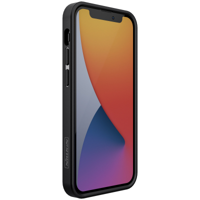 Чехол iPhone 13 Накладка Пластик Nillkin Synthetic Fiber Case (iPhone 13 Накладка Пластик Nillkin Черный)