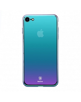 Чехол iPhone 7 Накладка Пластик Baseus Glass Case