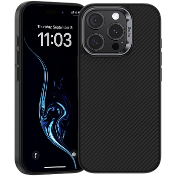 Чехол Benks ArmorPro CB для iPhone 16 Pro Max Магнитный Карбон (с MagSafe)