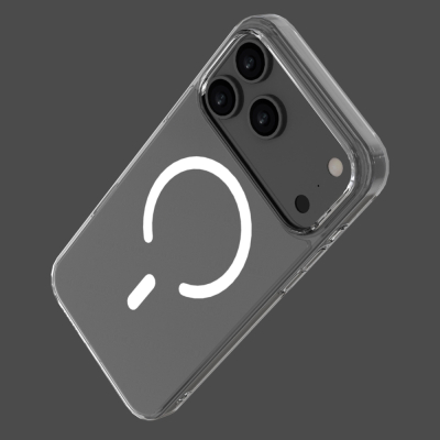 Чехол Deppa 84282 Glass для iPhone 17 Pro Max (MagSafe) (Чехол Deppa Прозрачный)