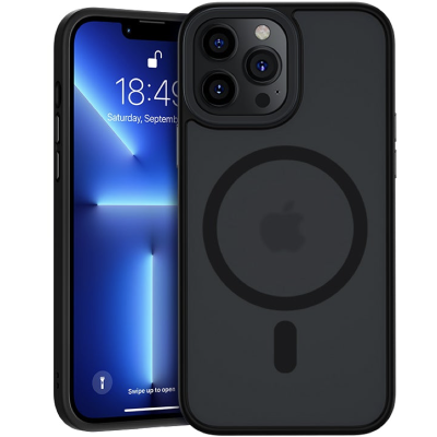 Чехол Benks Adsorption для iPhone 13 Pro Max (MagSafe) (iPhone 13 Pro Max Накладка Черный)